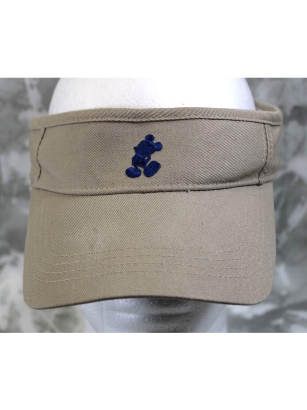 Walt Disney World Mickey Mouse Visor Tan Adjustable Hat